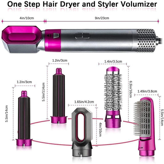 5-in-1 Professional Hair Styler